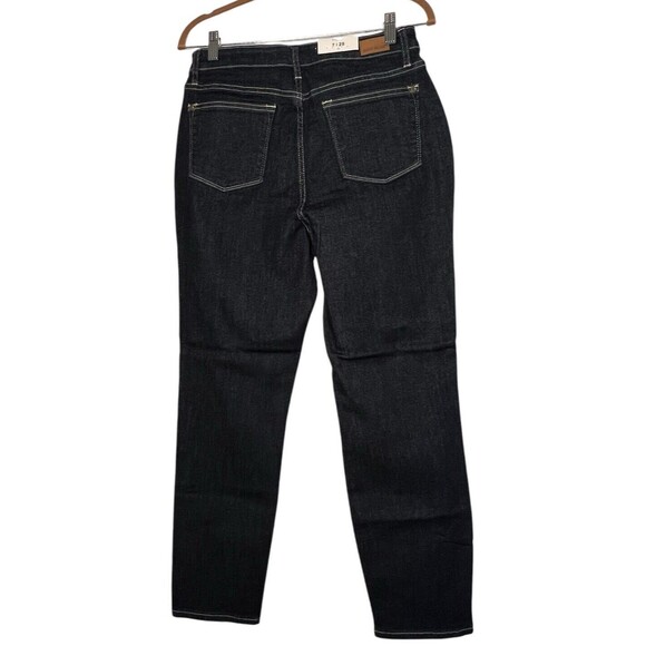 Judy Blue Jeans Women 28 Blue Mom Jean Tapered High Rise Dark Wash Denim NWT - Picture 3 of 16